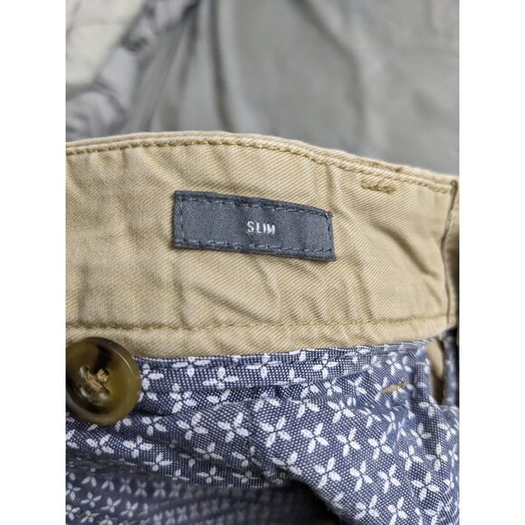Bonobos Pants Khaki Chino Straight Leg 100% Cotton Slim Mens Size 29X32 - Picture 8 of 13